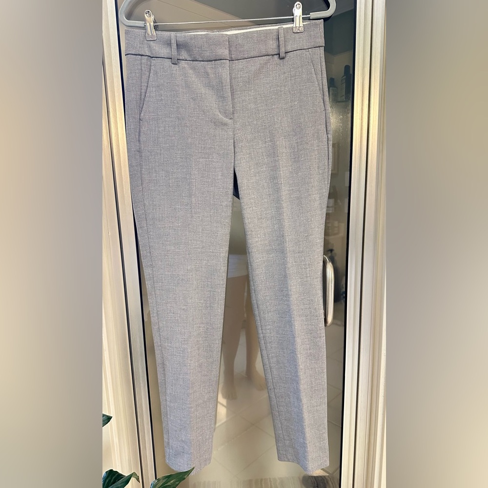 J. Crew Women's Gray Straight Leg Pants